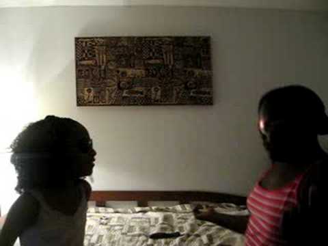 Imani And Tanazia Dancing to like me