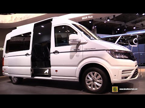 2020 MAN TGE 3.140e Electric Passenger Van Walkaround - Exterior Interior Tour