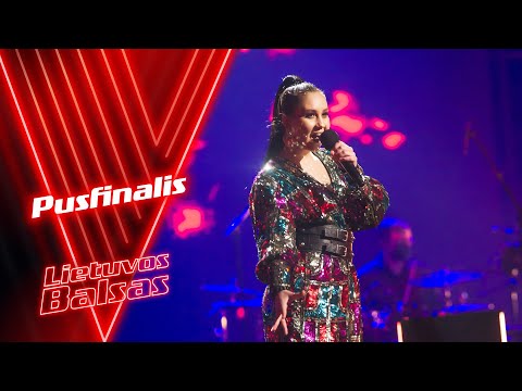 Vytautė Tamutytė - Be My Lover | Semi Final | The Voice of Lithuania S8