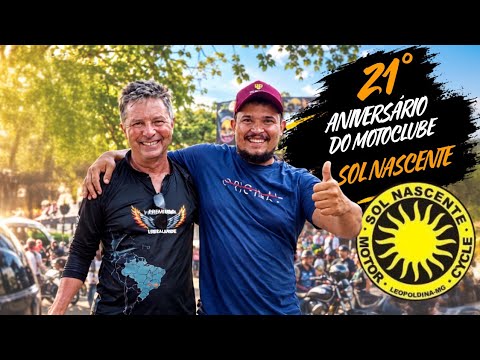 Conheci o @PresoNessaLiberdade em no 21º Aniversário do Moto Clube Sol Nascente (Leopoldina-MG) 