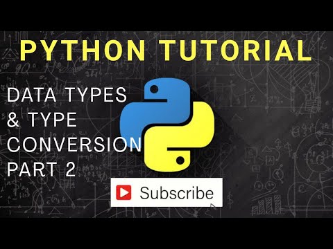 Data Types And Type Conversion Part 2 In Python Craw Security Datatypeinpython Typeconversion
