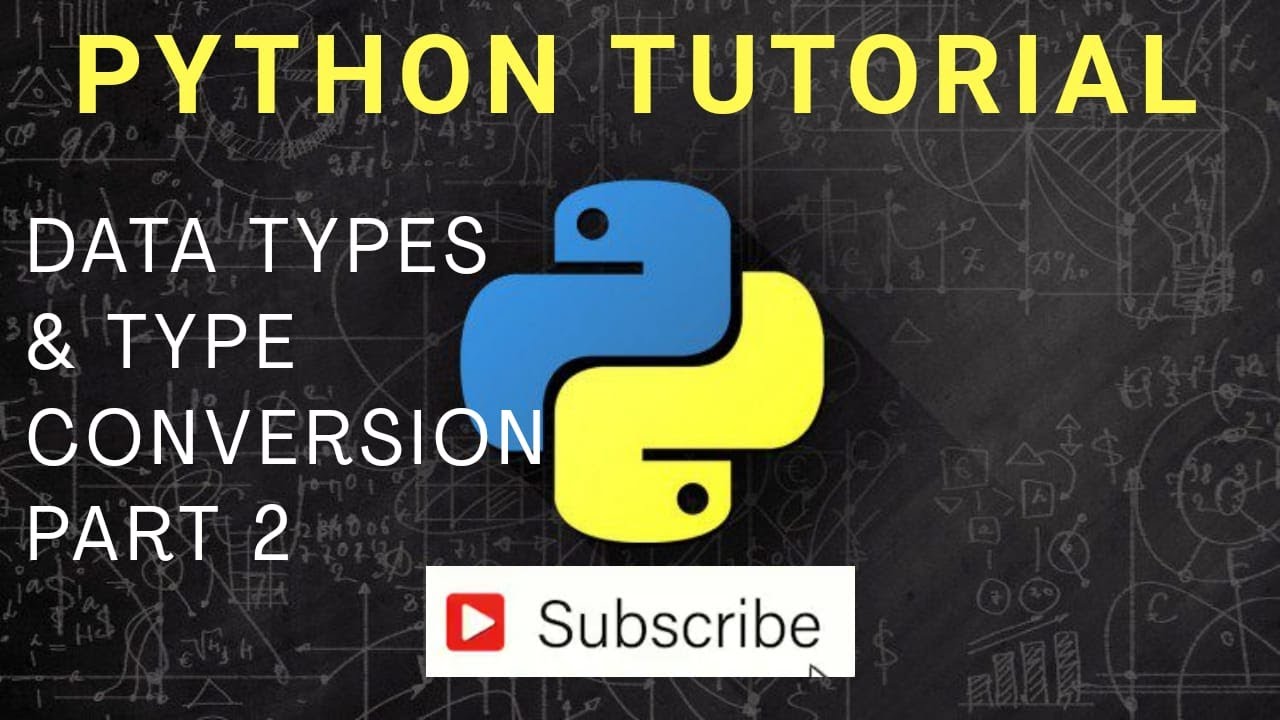 Data Types  and Type Conversion Part 2 in Python | Craw Security #datatypeinpython  #typeconversion