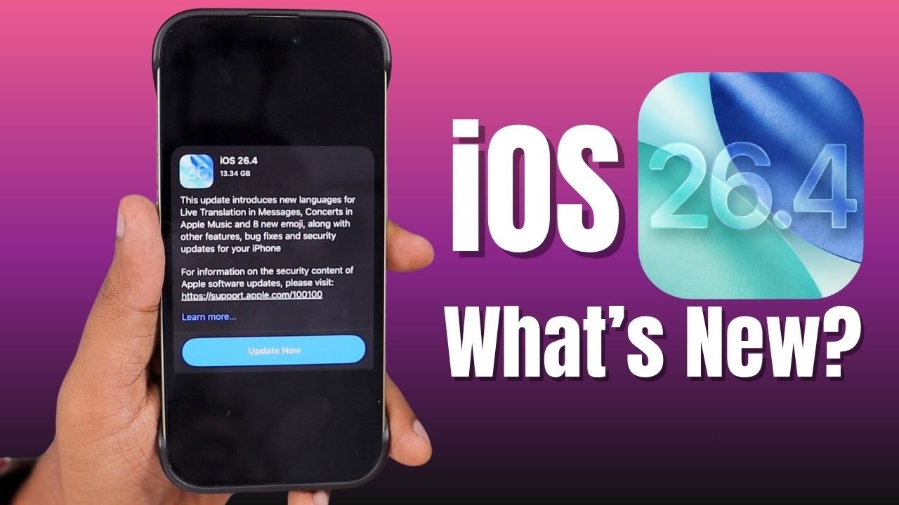 iOS 26.4 Update 🔥 New Features & Changes | Ready to Update?