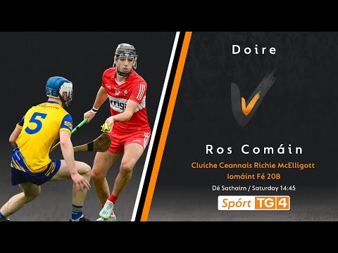 Derry v Roscommon | U20 Richie McElligott Hurling Championship Final 2023