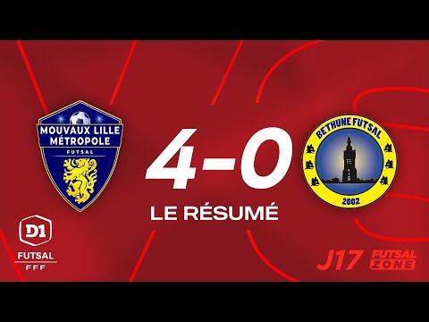 D1 Futsal - J17  Mouvaux Lille Métropole Futsal vs Béthune Futsal