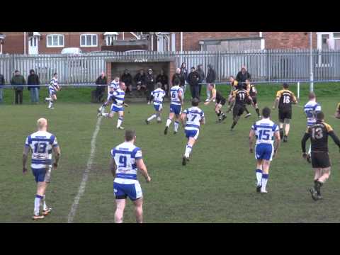Sharlston Rovers 26 Drighlington 8 - Pennine Cup Quarter Final (22/03/2014)