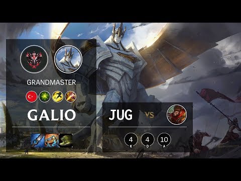 Galio Jungle vs Wukong - TR Grandmaster Patch 10.9