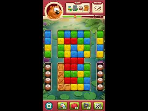 Toon Blast Level 3292 - NO BOOSTERS 🐻🐺🐱 | SKILLGAMING ✔️