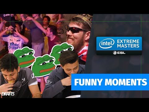 Fer e Stewie no desafio do Weet-Bix, BIGDICK Stacy e imitando armas: Momentos engraçados IEM Sydney