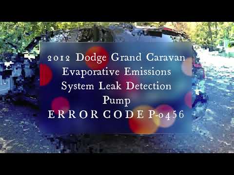 SUBSCRIBE : Fix P-0456 Error Code - 2012 Dodge Grand Caravan Crew - Small Evap Leak