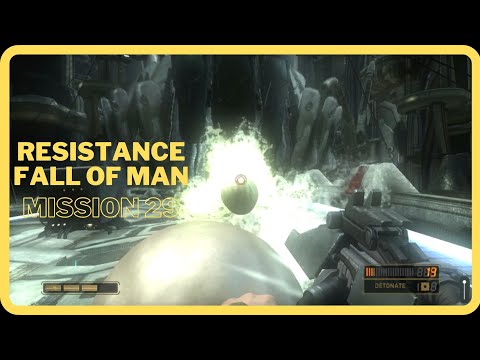 Resistance Fall of Man Level 29 Angel's Lair No Commentary Walkthrough Video