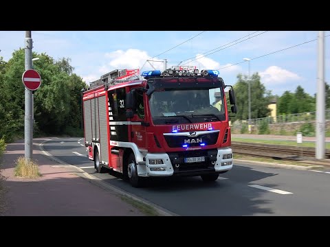 HLF 10 + LF 20-KatS + MZF FF Bochum LE 32 Nord