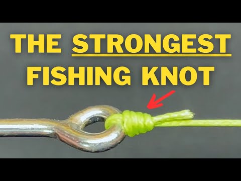 How to tie the Uni Knot! (strongest fishing knot!)