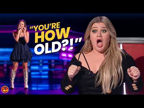Coaches were SPEECHLESS– the BEST Teen Singers in The Voice HISTORY!