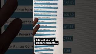 O Brasil não vai mudar enquanto este sistema estiver se enriquecendo.