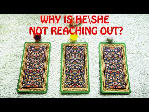 WHY IS HE\SHE NOT REACHING OUT? PICK A CARD. TIMELESS Video