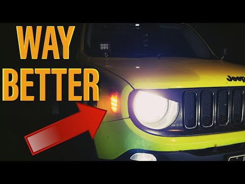 Aftermarket sIde markers for your Jeep Renegade