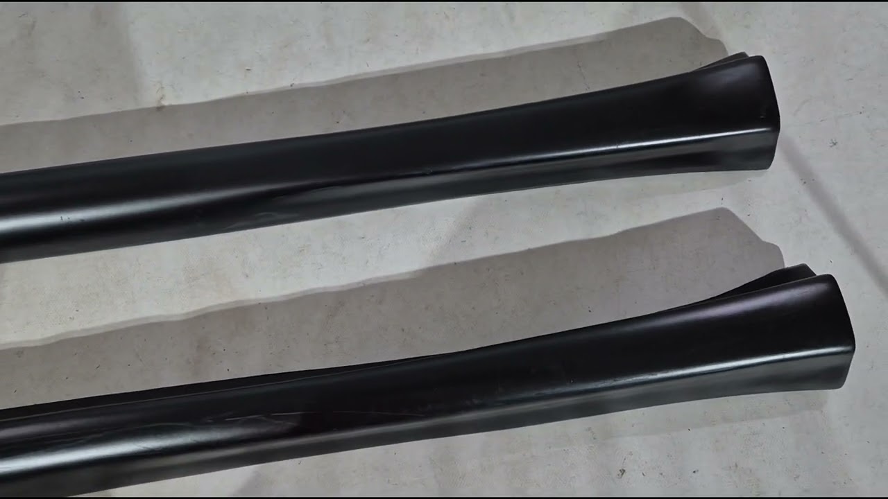 Fiat Punto Grande/EVO 2006-2018 рр. Бокові пороги DPT (2012-2018, Під фарбування) Video 1