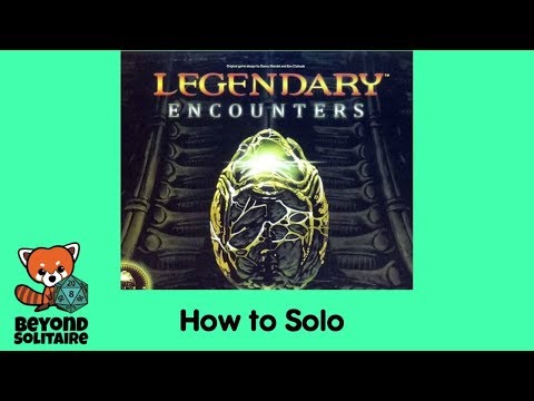 How To Solo — Legendary Encounters: An Alien Deck Building Game