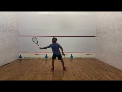 Squash Sidewall Solo Volley Drills