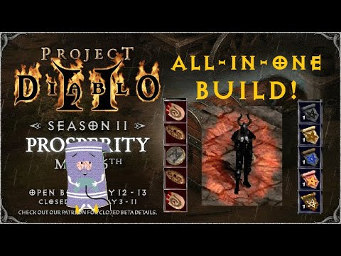 PD2 S11 SC - Most VERSATILE Build?? - Bladesin T2 DClone Gear and Strategy - Project Diablo 2