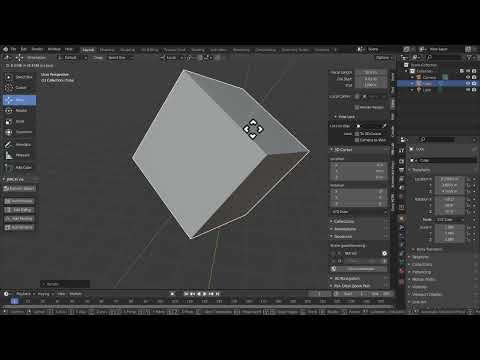Corso di Blender ITA, Lezione 04 - Sistemi assiali aggiuntivi, snap e p.o.