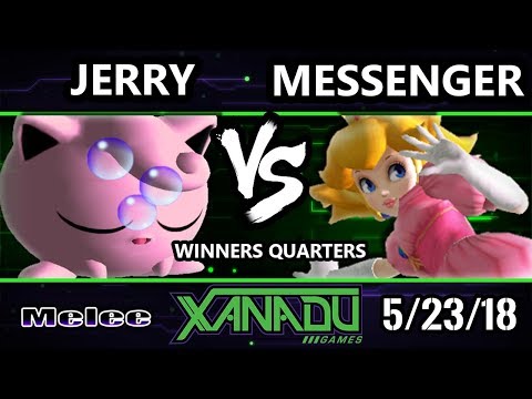 S@X 251 SSBM - Jerry (Jigglypuff) Vs. Messenger (Peach) - Smash Melee Winners Quarters