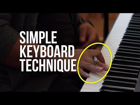 Simple Keyboard Technique to Improve Your Playing | Worship Band Workshop