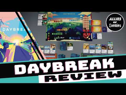 Daybreak - Board Game Review (Can a game about the environment be fun?)