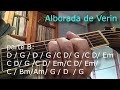 Alborada de Verin - Version Milladoiro. Acordes Guitarra. Vilches