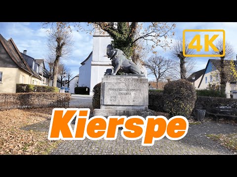 Kierspe Walking Tour | Scenic 4K 60fps Walk Through Nature & Town Highlights