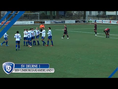 SV Deurne 1 -  BSV Limburgia/Kamerland 1 || Samenvatting || Seizoen 2021 - 2022