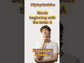 Ukrainian Alphabet The Letter A