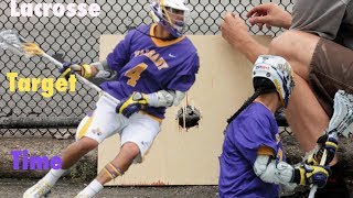 Lacrosse Training: How to Make a "Thompson Target"