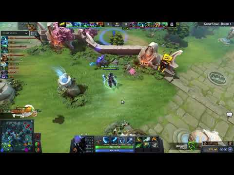 Jerax with the fake wards trick