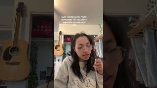 attempting the “fall in love alone” riff by stacey ryan! #cover #music #staceyryan #riff