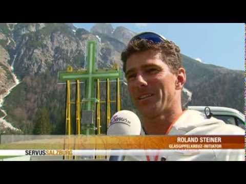 Erstes gläserne Gipfelkreuz der Welt - 04/2010