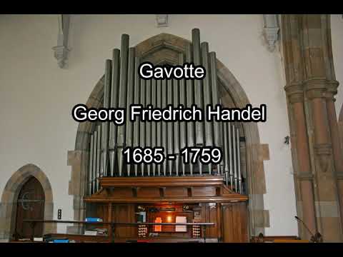 Gavotte - Georg Friedrich Handel - Hauptwerk 2 Manual Pipe Organ