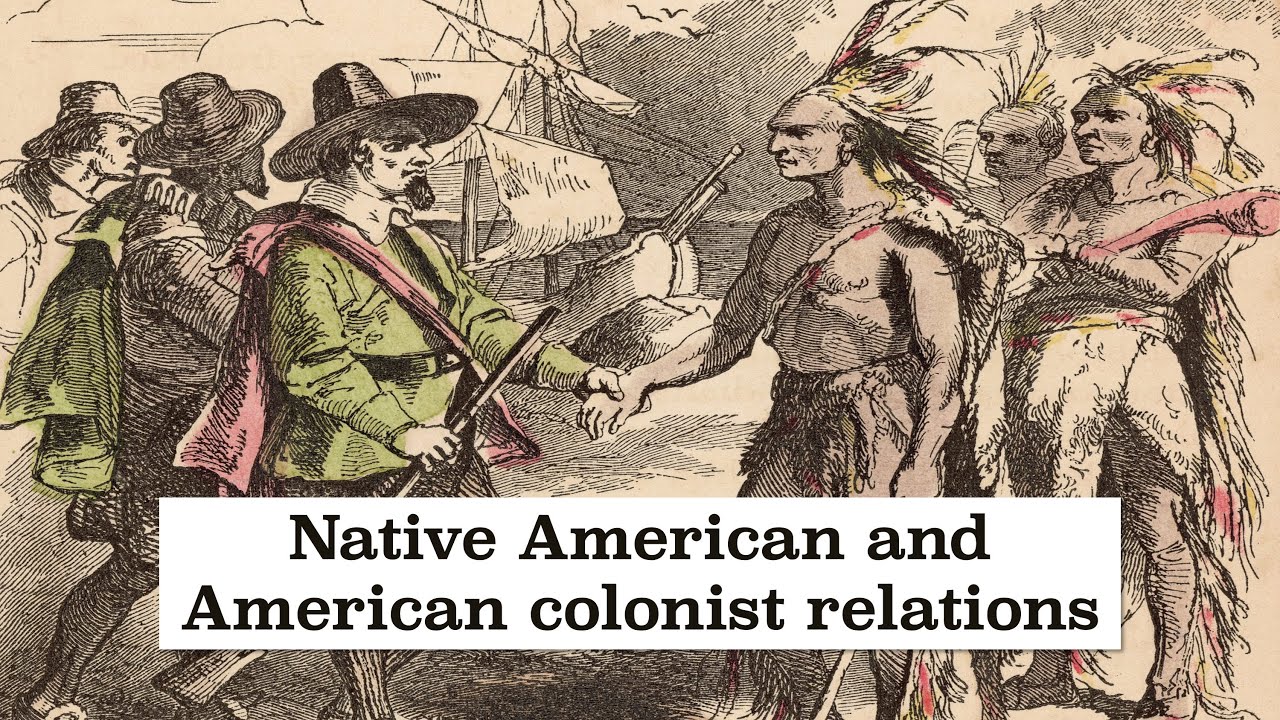 Why did colonists and American Indians disagree about who owned the land?