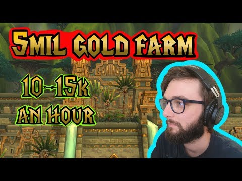 Atal'Dazar Skinning Farm 10-15k/Hr - WoW Gold Farming/Making Guide in BFA 8.3