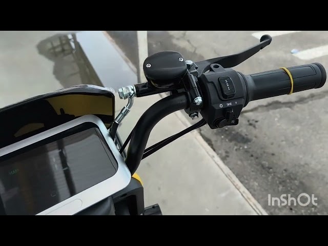 Електричний велосипед UN-1695 Двигун 1000W Акумулятор 20Ah 60V Жовтий 