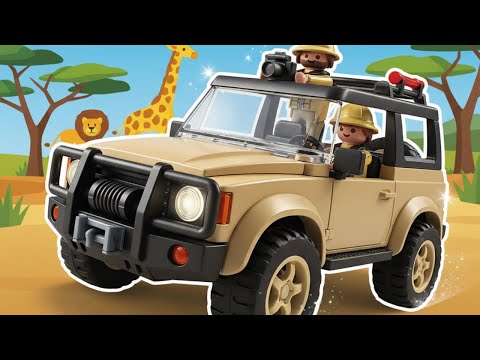 Playmobil 6798 Safari-Geländewagen mit Seilwinde - Unboxing & Zusammenbau
