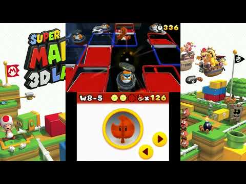 Super Mario 3D Land - W8-5 (All Star Coins)