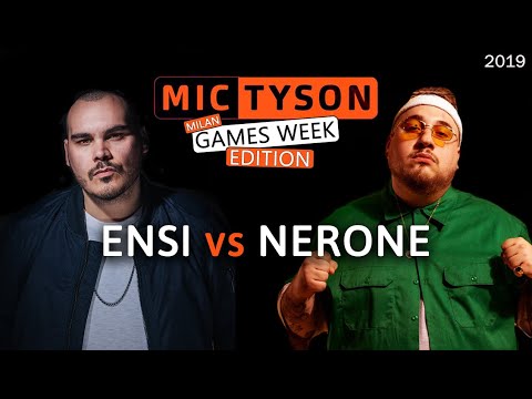 ENSI vs NERONE - Mic Tyson SPECIAL EDITION MilanGamesWeek 2019 Freestyle