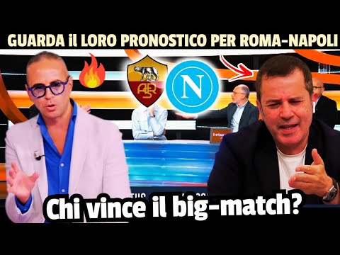 🔥Guarda cosa hanno detto del NAPOLI 🤨🔵 Guarda il LORO PRONOSTICO per Roma-Napoli