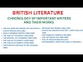 British Literature BritishLiterature