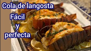 La mejor receta Cola de langosta