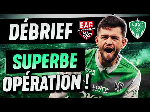 GUINGAMP 1-2 AS SAINT-ÉTIENNE ⚽️ Ligue 2 BKT 🎙️ Résumé & Débrief 🔥Superbe Opération !