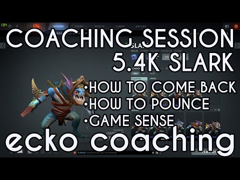 Dota 2 ecko Coaching 5.4K SLARK