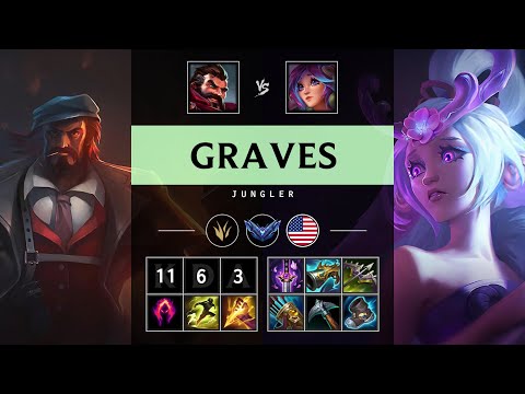 Graves Jungle vs Lillia - NA Diamond Patch 25.07